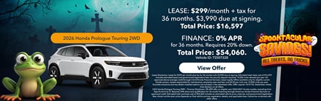 Especial 2026 Honda Prologue Touring $299