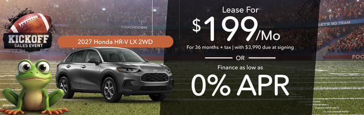 Lease 2027 Honda HR-V LX $199