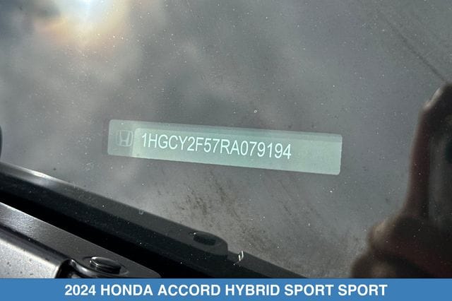 2024 Honda Accord Hybrid Sport - Photo 31