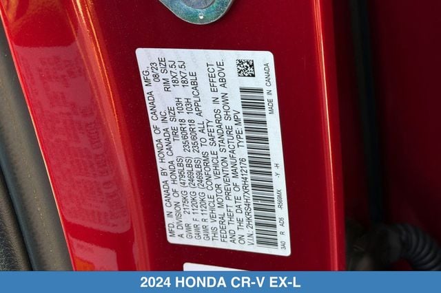 2024 Honda CR-V EX-L - Photo 31