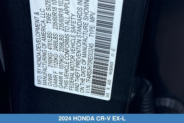 2024 Honda CR-V EX-L - Photo 31