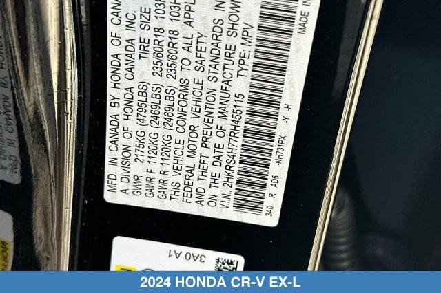 2024 Honda CR-V EX-L - Photo 31