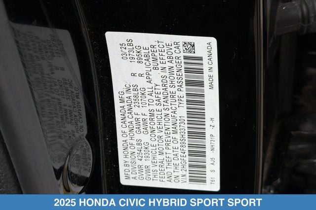2025 Honda Civic Sport Touring - Photo 32