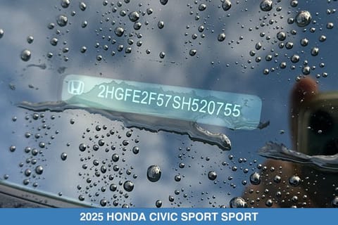 2025 Honda Civic Sport