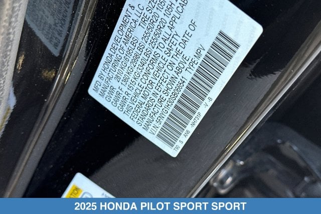 2025 Honda Pilot Sport - Photo 33