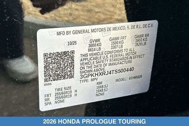 2026 Honda Prologue Touring - Photo 35
