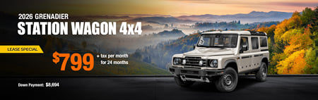 Lease 2026 INEOS Station Wagon $799