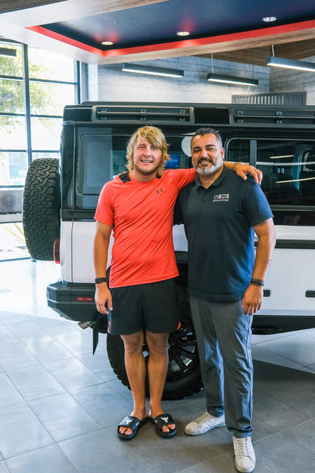 Open blog entry Partnering With Paddy Pimblett: A New Chapter for Mossy INEOS Grenadier