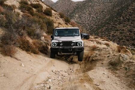 Our First Trail with the Grenadiers: Oraflem Trail to Julian