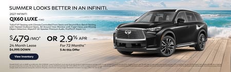 New 2027 INFINITI QX60 LUXE Finance Special