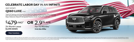 New 2027 INFINITI QX60 LUXE Finance Special
