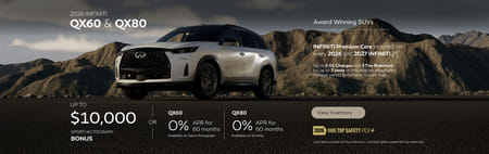 New 2026 INFINITI QX60 Finance Special