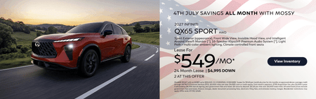 Lease 2027 INFINITI QX65 SPORT $549