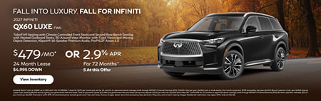 New 2027 INFINITI QX60 LUXE Finance Special