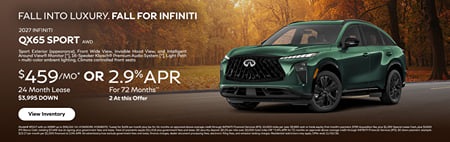 Lease 2027 INFINITI QX65 SPORT $459