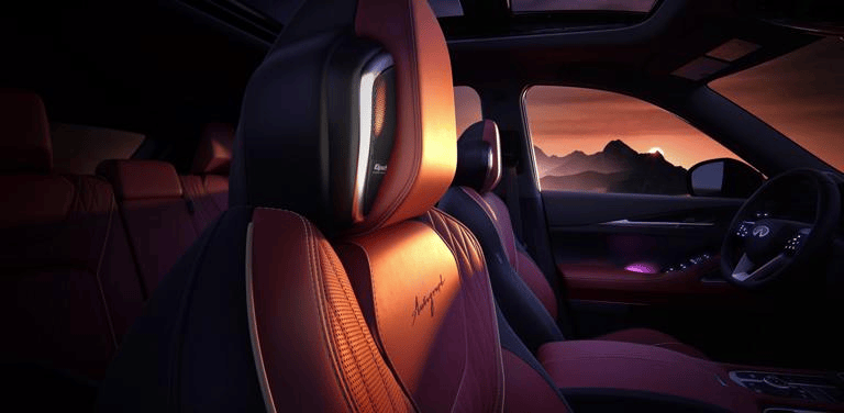 2027 INFINITI QX65 interior seats