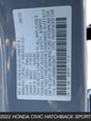 24 thumbnail image of  2022 Honda Civic Hatchback Sport