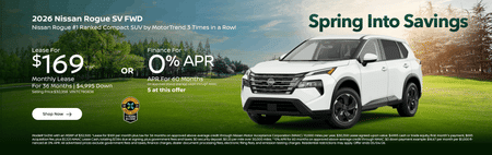 Lease 2026 Nissan Rogue SV $169