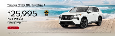 New 2026 Nissan Rogue S Purchase Offer
