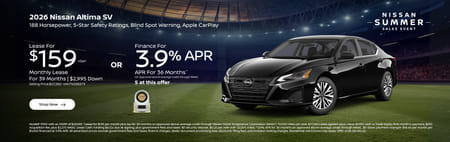 New 2026 Nissan Altima SV Purchase Offer
