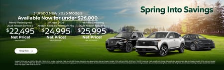 3 Nissan Models Under $26,000