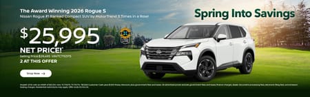 New 2026 Nissan Rogue S Purchase Offer