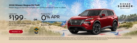 Especial de Finanzas de 2026 Nissan Rogue