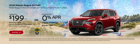 New 2026 Nissan Rogue Finance Special