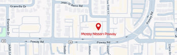 map of Mossy Nissan Poway