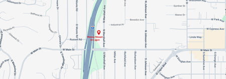 map of Mossy Nissan El Cajon