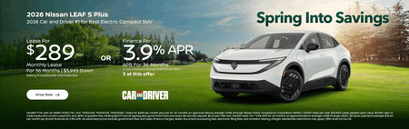 Lease 2026 Nissan Leaf S+ $289