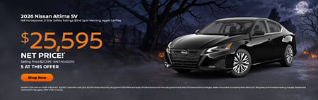 New 2026 Nissan Altima SV Purchase Offer
