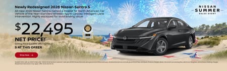 Oferta de compra de 2026 Nissan Sentra S