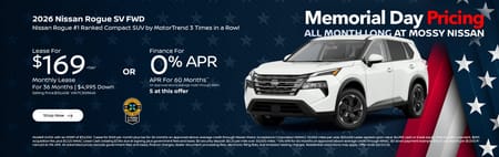 New 2026 Nissan Rogue Finance Special