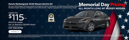  Especial 2026 Nissan Sentra SV $115