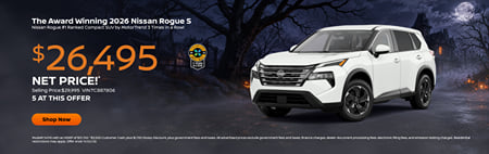 New 2026 Nissan Rogue S Purchase Offer