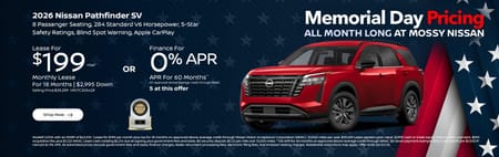 New 2026 Nissan Pathfinder SV Purchase Offer