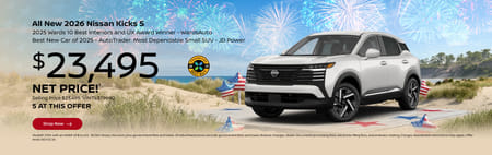 New 2026 Nissan Kicks S Purchase Offer