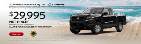 Oferta de compra de 2026 Nissan Frontier S King Cab