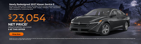 Oferta de compra de 2027 Nissan Sentra S