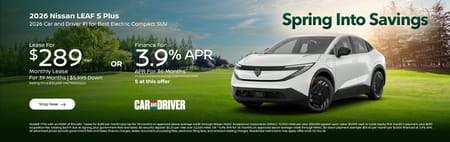 Especial de Finanzas de 2026 Nissan Leaf