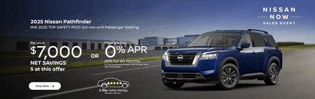 New 2025 Nissan Pathfinder Finance Special