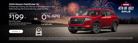 Especial de Finanzas de 2026 Nissan Pathfinder