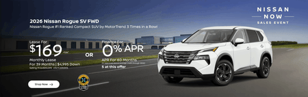 New 2026 Nissan Rogue SV Finance Special