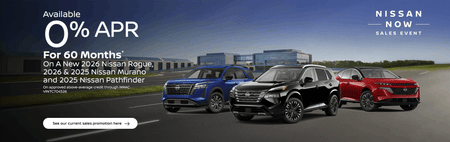 0% on Select New Nissan Models