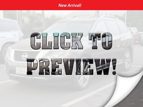 1 image of 2015 Nissan Pathfinder Platinum
