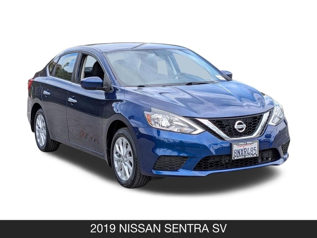 Used 2019 Nissan Sentra SV with VIN 3N1AB7AP3KY406904 for sale in Chula Vista, CA