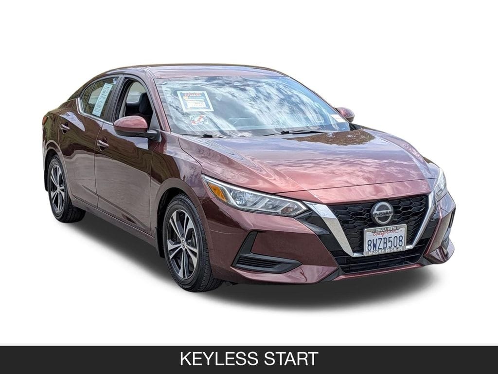 Used 2021 Nissan Sentra SV with VIN 3N1AB8CVXMY229014 for sale in Chula Vista, CA