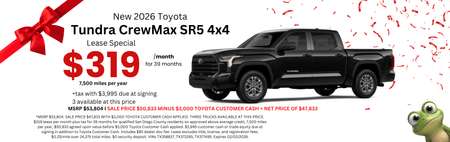 Lease Special Tundra CrewMax