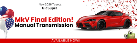 2026 GR Supra MkV Final Edition with Manual Transmission
